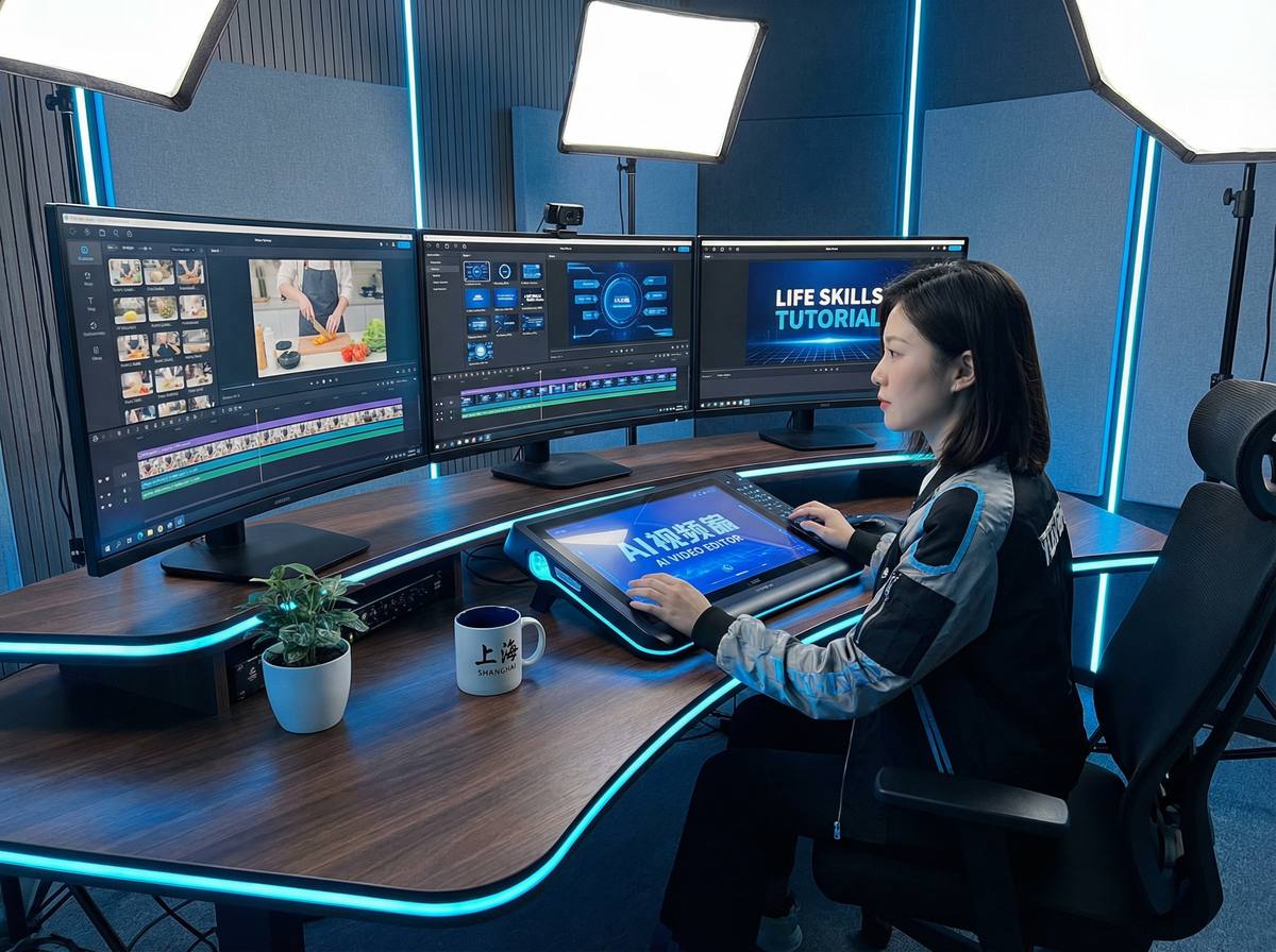 每日大赛AI视频制作教程视频